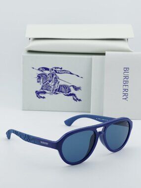 Burberry Kids JB4005U 412980 Aviator Sunglasses - Blue